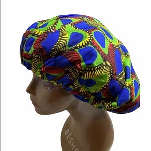 Extra Large African Prints Satin Bonnets